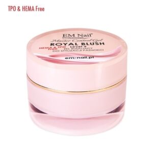 EM Nail Master Control Gel Level 3 Royal Blush 30ml – żel różany — zdjęcie 3