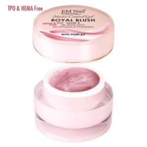 EM Nail Master Control Gel Level 3 Royal Blush 30ml – żel różany — zdjęcie 1