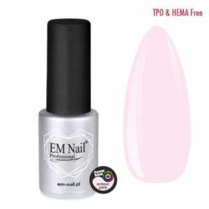 EM Nail Power Base Amour Pink 6ml – baza hybrydowa TPO HEMA Free