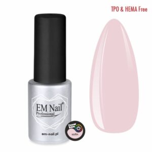 EM Nail Power Base Satin 6ml – baza hybrydowa nude TPO & HEMA Free