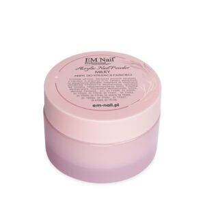 EM Nail Akryl Milky 20g – mleczny puder akrylowy — zdjęcie 3