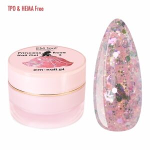 EM Nail Princess Rose Nail Gel Nr 2 – żel do zdobień