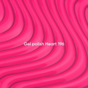 NAILSOFTHEDAY Heart 196 – neonowy róż 10 ml — zdjęcie 2