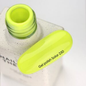 NAILSOFTHEDAY Solar 230 – neonowy żółty 10 ml — zdjęcie 3