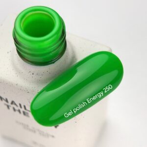NAILSOFTHEDAY Energy 250 – intensywna zieleń 10 ml — zdjęcie 3