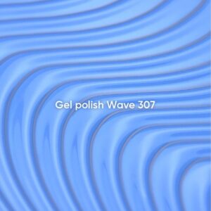 NAILSOFTHEDAY Wave 307 – jasnoniebieski lakier 10 ml — zdjęcie 2