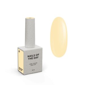 NAILSOFTHEDAY Melt 091 Gel Polish 10 ml – pastelowy żółty lakier hybrydowy