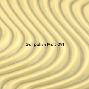 NAILSOFTHEDAY Melt 091 Gel Polish 10 ml – pastelowy żółty lakier hybrydowy — zdjęcie 1