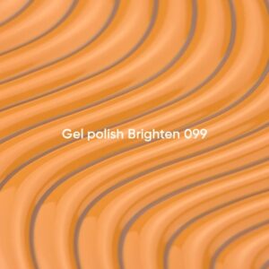 NAILSOFTHEDAY Brighten 099 Gel Polish 10 ml – pastelowy pomarańczowy lakier hybrydowy — zdjęcie 1