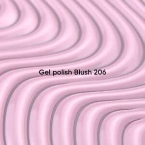 NAILSOFTHEDAY Blush 206 Gel Polish 10 ml – pastelowy jasnoróżowy lakier hybrydowy — zdjęcie 1