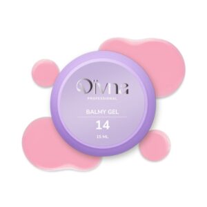 DIVNA Balmy Gel 14 15g – różowy żel wzmacniający do naturalnych paznokci