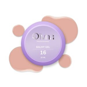 DIVNA Balmy Gel 16 15g – beżowy żel wzmacniający do naturalnych paznokci