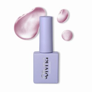 DIVNA Silk Cat Eye 06 9ml – różowy lakier hybrydowy efekt kociego oka