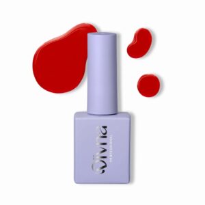 DIVNA Gel Polish The Red 01 7ml – czerwony lakier hybrydowy