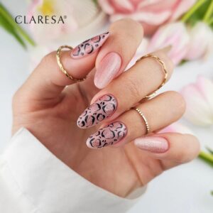 Claresa Nude Glow Gummy Nude 1 5g – mleczno-różowy lakier hybrydowy — zdjęcie 5