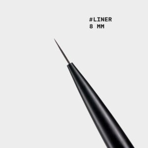 BIBLIOTEKA Pędzelek Liner 8 mm do Zdobień Paznokci — zdjęcie 1