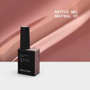 BIBLIOTEKA Bottle Gel Beżowy Nr 07 Neutral 10 ml