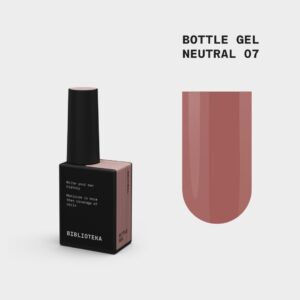 BIBLIOTEKA Bottle Gel Beżowy Nr 07 Neutral 10 ml — zdjęcie 3