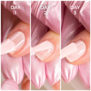 MollyNails Botanical Strong Nail Conditioner Odżywka 10 ml 3-Step — zdjęcie 2