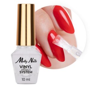MollyNails Vinyl Effect System 3-Step Set Light Pink Manicure Klasyczny 10ml — zdjęcie 3