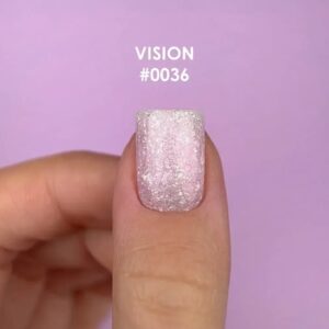 DNKa Builder Gel Vision #0036 -30 ml Żel Budujący UV LED Różowy Shimmer — zdjęcie 2