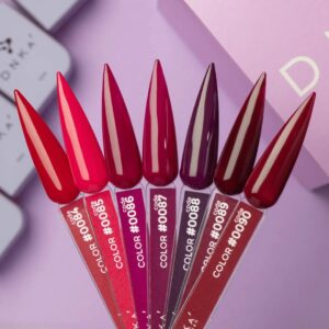 DNKa Gel Polish Color #0087 7 ml Malinowy Lakier Hybrydowy UV LED — zdjęcie 3
