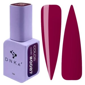 DNKa Gel Polish Color #0087 7 ml Malinowy Lakier Hybrydowy UV LED