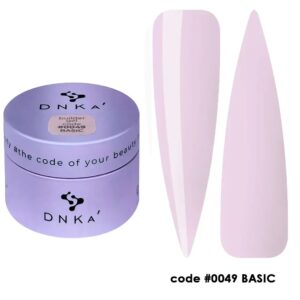 DNKa Builder Gel #0049 Basic 30 ml Żel Budujący Mroźny Mleczny Róż