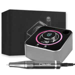 Clavier Profesjonalna Frezarka FX 1080, 80W, 40000 RPM – Manicure i Pedicure, Szara — zdjęcie 1