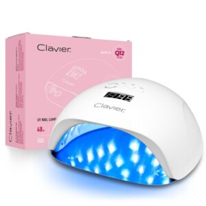 Clavier Profesjonalna lampa do paznokci Q12 UV/LED 48W – 36 diod, Dual LED