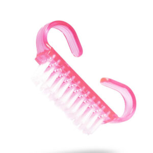 Clavier Szczoteczka Do Paznokci Manicure Pedicure – Zestaw 10 sztuk Różowa — zdjęcie 1
