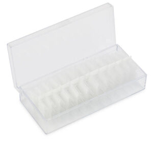 EM Nail Tipsy tunelowe proste - Luxury Nail Tips Clear 504 szt. — zdjęcie 1