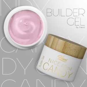 Hessi Żel Budujący Nice Candy 40ml - Różowy Konsystencja Budyniu — zdjęcie 3