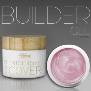HESSI Żel Budujący NICE COVER 40ml – Trzyfazowy Żel Naturalny Kolor Covera — zdjęcie 5