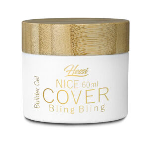 HESSI Żel Budujący NICE COVER BLING BLING 60ml – Naturalny Cover z Drobinką — zdjęcie 1