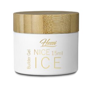 HESSI Żel Budujący NICE ICE 15ml – Mleczny Żel Cover do Budowy Paznokci — zdjęcie 1