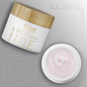 HESSI Żel Budujący NICE ICE 40ml – Mleczny Żel Cover do Budowy Paznokci — zdjęcie 4