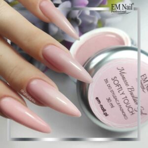 EM Nail Żel budujący - Mousse Softly Touch 30ml — zdjęcie 4