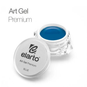 Elarto Art Gel Premium Blue 5g – Niebieski Żel do Zdobień