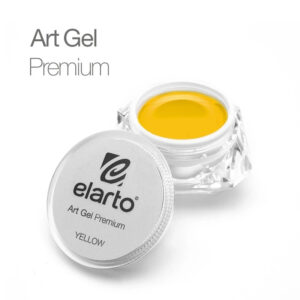 Elarto Żel do zdobienia paznokci Art Gel Premium Yellow 5g