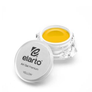 Elarto Żel do zdobienia paznokci Art Gel Premium Yellow 5g — zdjęcie 3