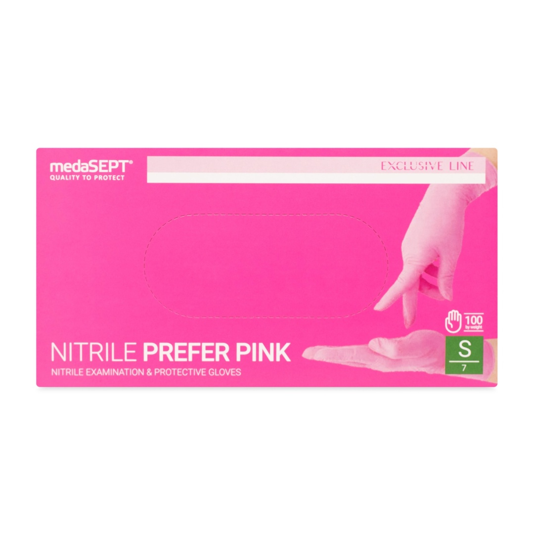 medaSEPT-NITRILE-PREFER-PINK-Rekawiczki-diagnostyczne-nitrylowe-bezpudrowe-rozowe-Kat-III-rozmiar-S-100szt_5B231875D_1200.jpg medaSEPT NITRILE PREFER PINK Rękawiczki diagnostyczne, nitrylowe bezpudrowe różowe Kat. III rozmiar S 100szt