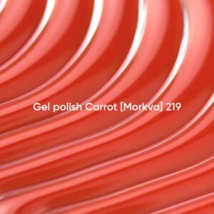 NAILSOFTHEDAY Carrot 219 Gel Polish – koralowo-pomarańczowy lakier hybrydowy 10 ml - obrazek 2