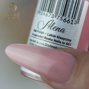 Boska Nails Alena No. 661 Lakier Klasyczny do Paznokci Brzoskwiniowy Róż 9 ml