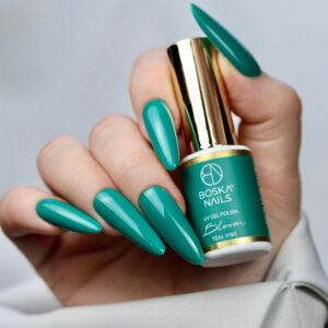 Boska Nails Bloom Teal Vibe 590 - morskozielony lakier hybrydowy 6 ml