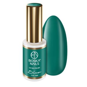 Boska Nails Bloom Teal Vibe 590 - morskozielony lakier hybrydowy 6 ml