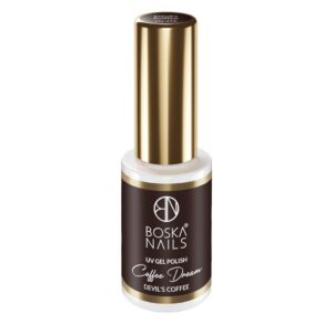 Boska Nails Coffee Dream Devil's Coffee 574 - ciemnobrązowy lakier hybrydowy 6 ml