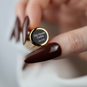 Boska Nails Coffee Dream Dip House Coffee 573 - ciemnobrązowy lakier hybrydowy 6 ml