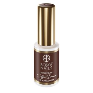 Boska Nails Coffee Dream Dip House Coffee 573 - ciemnobrązowy lakier hybrydowy 6 ml