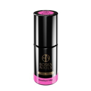 Boska Nails Divine Amethyst Vibe No. 344 – Pastelowy Fioletowy Lakier Hybrydowy 6 ml